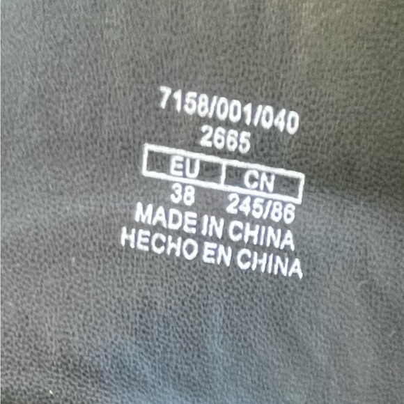 Zara Ankle Lug Sole Chunky Platform Front Zip Boots sz 38 - Picture 12 of 14